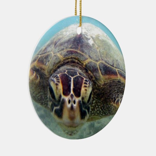 Hawaii Turtle Keramisch Ornament (Rechts)