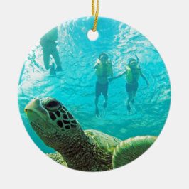 Hawaii Turtle Keramisch Ornament