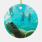 Hawaii Turtle Keramisch Ornament (Voorkant)