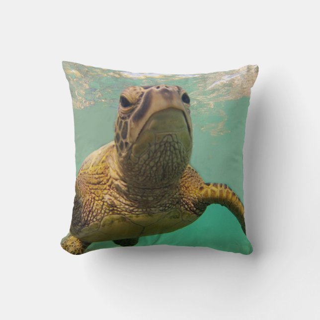 Hawaii Turtle Kussen (Voorkant)
