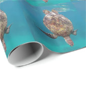 Hawaii Turtle Shell Cadeaupapier (Rol Hoek)