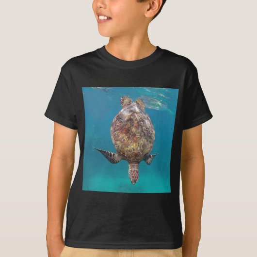 Hawaii Turtle Shell T-shirt (Voorkant)