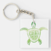 Hawaii Turtle Sleutelhanger (Voorkant)