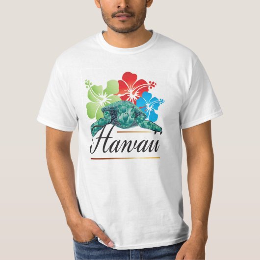 Hawaii Turtle T-shirt (Voorkant)