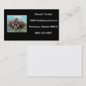 Hawaii Turtle Visitekaartje (Voorkant / Achterkant)