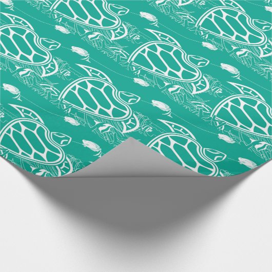 Hawaii Turtles Cadeaupapier (Hoek)