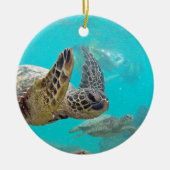 Hawaii Turtles Keramisch Ornament (Voorkant)