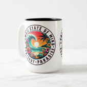 Hawaii Tweekleurige Koffiemok (Voorkant links)