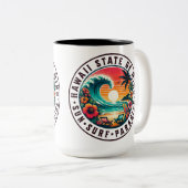 Hawaii Tweekleurige Koffiemok (Voorkant rechts)