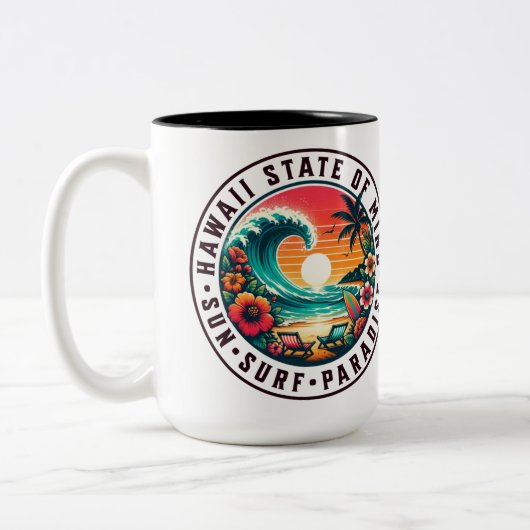 Hawaii Tweekleurige Koffiemok (Links)