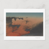 Hawaii - Uitzicht Kilauea Volcano in HA Briefkaart (Voorkant)