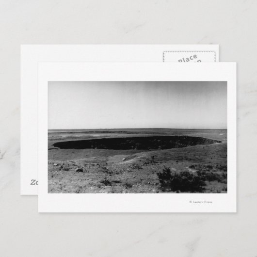 Hawaii - Uitzicht van Halemauman Pit in HA Briefkaart (Voorkant / Achterkant)