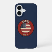 Hawaii United States of America iPhone 16 Hoesje (Achterkant)