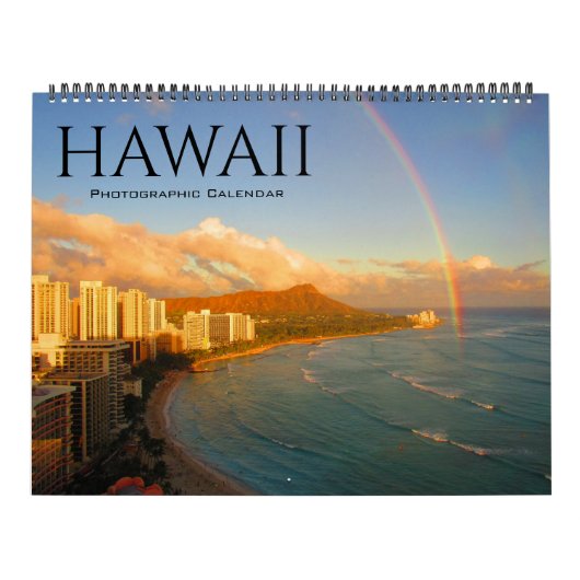 Hawaii USA 2025 groot Kalender (Hoes)