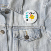 Hawaii USA Chick Ronde Button 5,7 Cm (In situ)