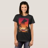 Hawaii Vacation  Staffordshire Bull Terrier T-shirt (Voorkant volledig)