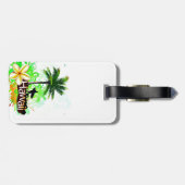 Hawaii Vacation Travel Souvenir Bagagelabel (Achterkant horizontaal)
