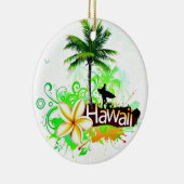 Hawaii Vacation Travel Souvenir Keramisch Ornament (Rechts)