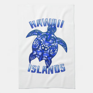Hawaii Vacation Tribal Turtle Theedoek