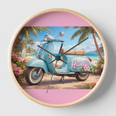 Hawaii Vakantie Klok (Voorkant)