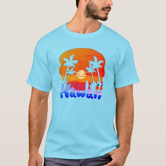 Hawaii Vakantie T-Shirt (Voorkant)