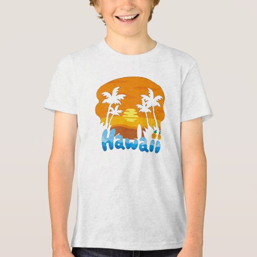 Hawaii Vakantie T-Shirt (Voorkant)