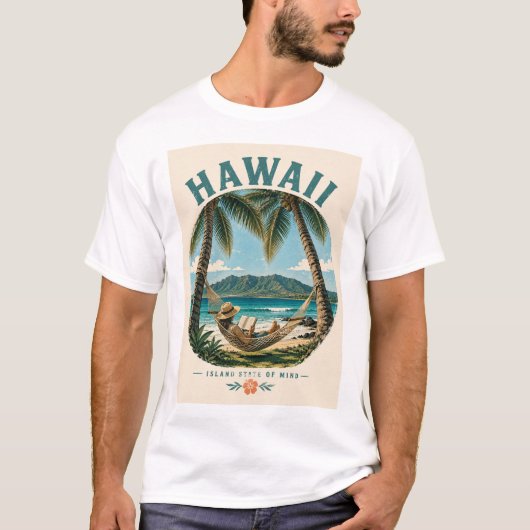 Hawaii Vakantie T-shirt (Voorkant)