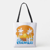 Hawaii Vakantie  Tote Bag (Achterkant)