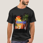 Hawaii Vakantiebestemming T-shirt (Voorkant)