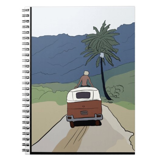 Hawaii Van Life Journal Notitieboek (Voorkant)