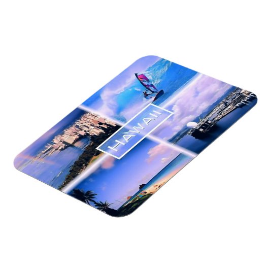 Hawaii - Verenigde Staten - Mozaïek - Magneet (Linkerzijde)