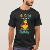 Hawaii Verjaardag Aloha Het is mijn verjaardag Haw T-shirt (Voorkant)