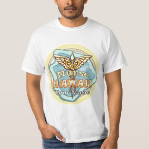 Hawaii Verpleegster Caduceus T-Shirt