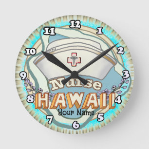 Hawaii Verpleegster Ronde Klok