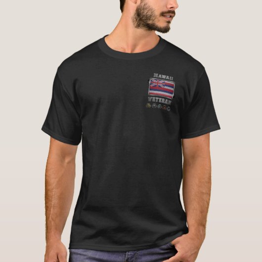 Hawaii Veteran Tshirt (Voorkant)
