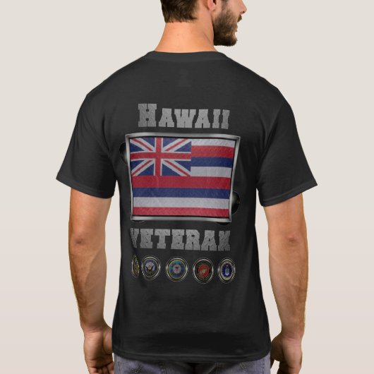 Hawaii Veteran Tshirt (Achterkant)