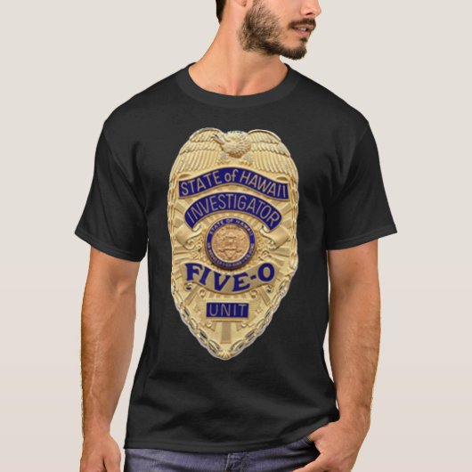 Hawaii vijf 0 badge Active T-Shirt (Voorkant)