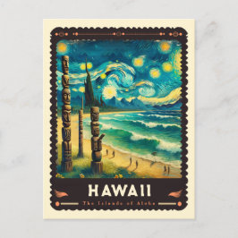 Hawaii | Vincent van Gogh geïnspireerd Briefkaart