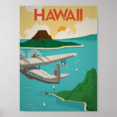Hawaii Vintage Poster (Voorkant)