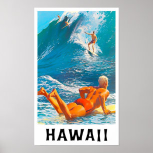 Hawaii vintage-poster poster