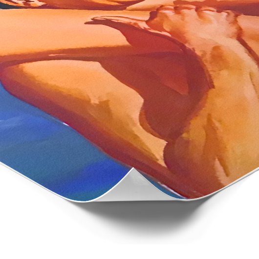 Hawaii vintage-poster poster (Hoek)