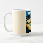 Hawaii Vintage Reisposter Mok (Links)
