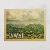 Hawaii Vintage Travel Briefkaarten (Voorkant)