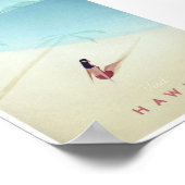 Hawaii Vintage Travel Poster (Hoek)