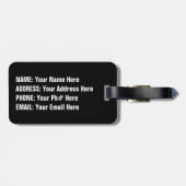 HAWAII-vlag - Bagagelabel (Achterkant horizontaal)