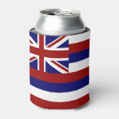 Hawaii-vlag Blikjeskoeler (Blikje Voorkant)