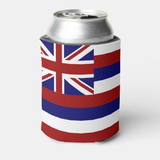 Hawaii-vlag Blikjeskoeler (Blikje Achterkant)