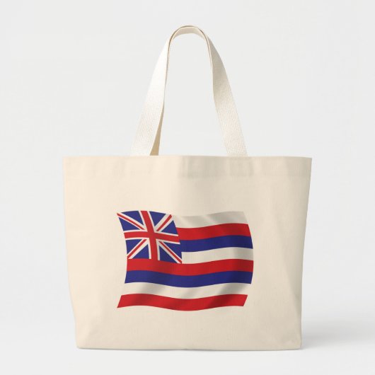 Hawaii Vlag Boodschappentas Grote Tote Bag (Voorkant)
