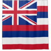 Hawaii Vlag Douchegordijn (Voorkant)