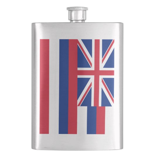 Hawaii Vlag Flacon (Voorkant)